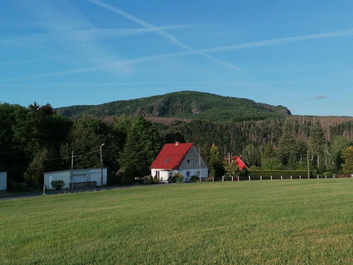 Kaethes Sommerhaus Schöna エクステリア 写真