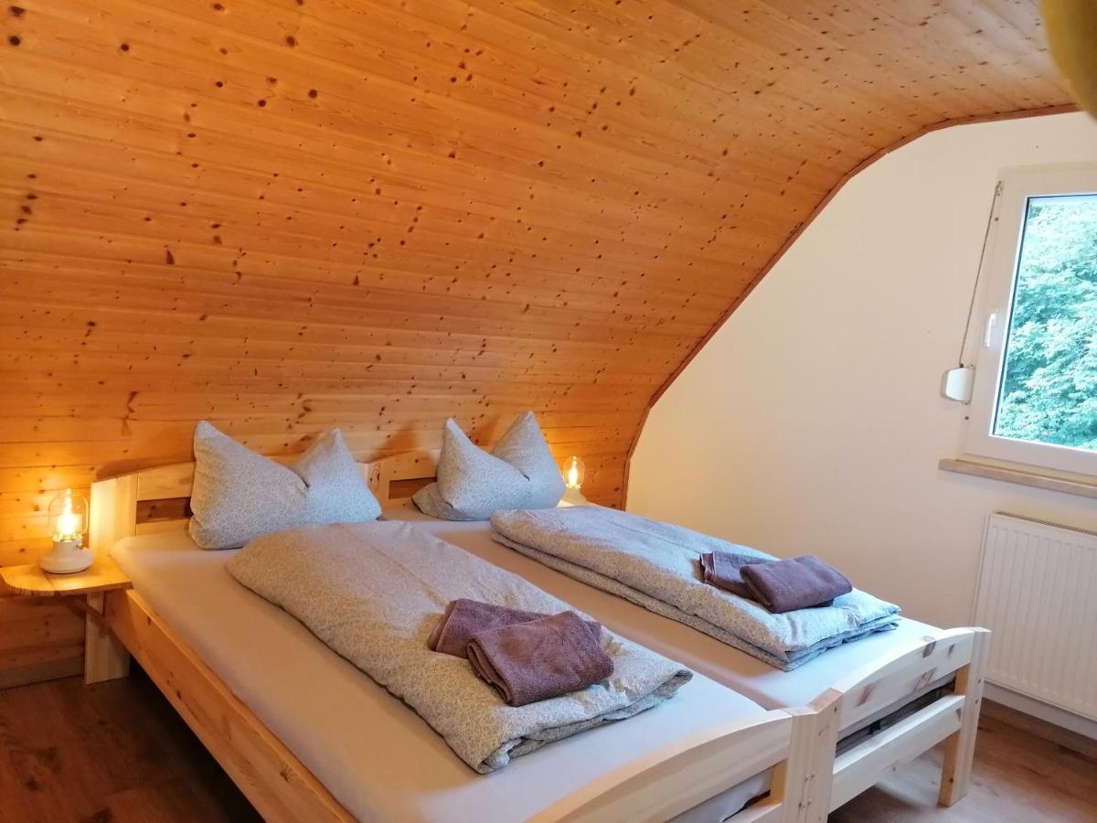 Kaethes Sommerhaus Schöna エクステリア 写真