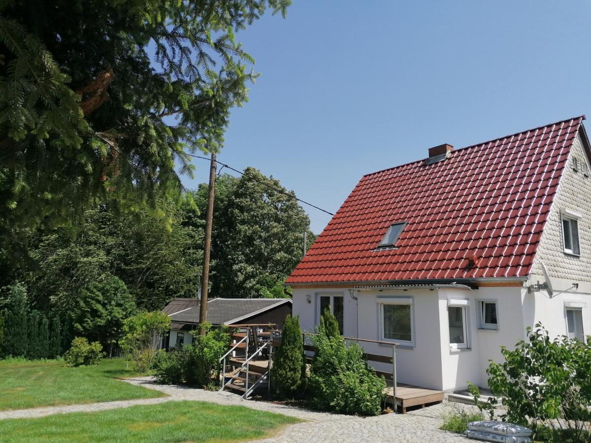 Kaethes Sommerhaus Schöna エクステリア 写真