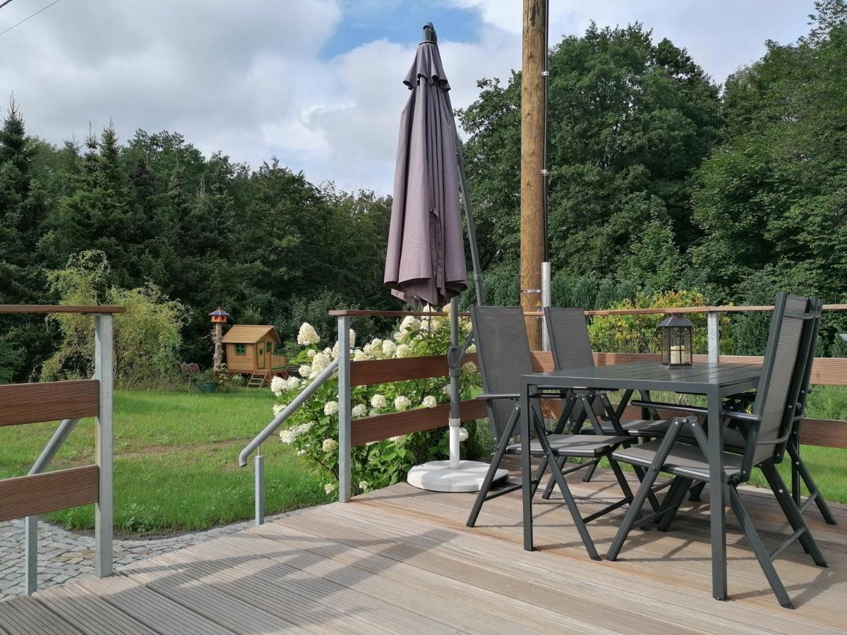 Kaethes Sommerhaus Schöna エクステリア 写真